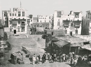 La calle de la oficina de correos, Suakin, Sudán, 1895 de Unbekannt
