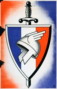 El símbolo de la Legión de los voluntarios franceses, 1941-1944 de Unbekannt