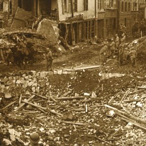 La toma de Ham, Norte de Francia, 1917 de Unbekannt