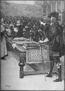 El juicio del Rey Carlos I de Unbekannt