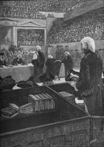 El juicio de Warren Hastings, 1788-1795, 1905 de Unbekannt