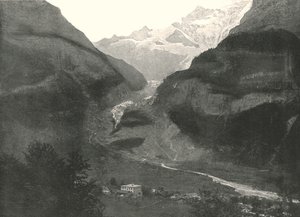 El valle, Grindenwald, Suiza de Unbekannt
