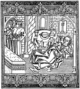 La esposa de Xanthus dormida, 1485-1964 de Unbekannt