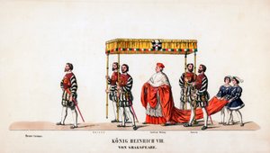 Diseños de vestuario teatral para la obra de Shakespeare, Enrique VIII de Unbekannt