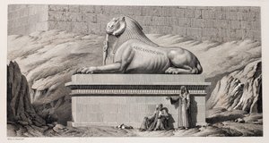 Tebas: Karnak (detalle) de Unbekannt