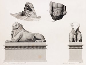 Tebas: Karnak (detalle) de Unbekannt