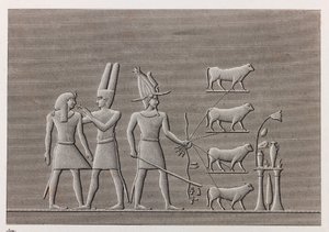 Tebas, Luxor (detalle) de Unbekannt