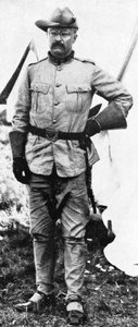 Theodore Roosevelt, soldado y político estadounidense, 1898 de Unbekannt