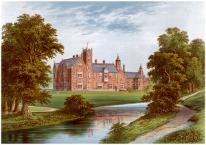 Thicket Priory, York, hogar de la familia Dunnington-Jefferson, c. 1880 de Unbekannt