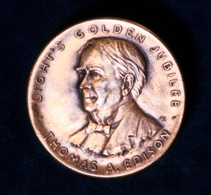 Thomas Alva Edison, físico e inventor americano, 1929 de Unbekannt