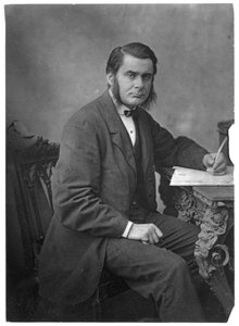 Thomas Henry Huxley, biólogo británico, 1866 de Unbekannt