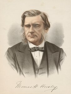 Thomas Henry Huxley, biólogo inglés, c1880 de Unbekannt