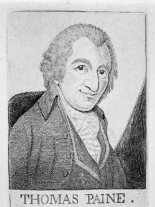 Thomas Paine, revolucionario, escritor y filósofo angloamericano de Unbekannt