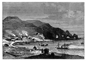 Thorshavn, la capital de las Islas Feroe, c1890 de Unbekannt