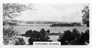 Mil Islas, Río San Lorenzo, Canadá, c. 1920s de Unbekannt