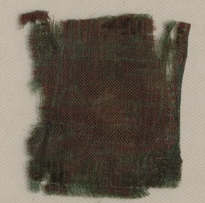 Tres fragmentos de seda gótica italiana, 1300s