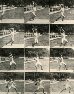 Lanzando el disco sin girar, 1908 de Unbekannt