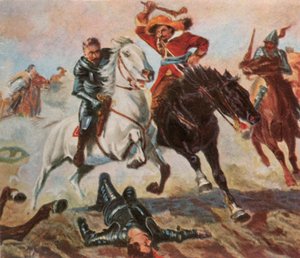 Huida de Tilly después de la Batalla de Lech, 4 de abril de 1632, 1936 de Unbekannt