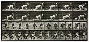 Fotografías en time-lapse de un niño gateando