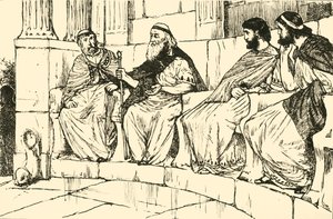 Timelon en la Asamblea de Siracusa, 1890 de Unbekannt
