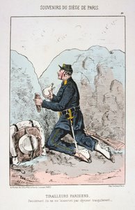 Tiradores Parisinos, Sitio de París de Unbekannt