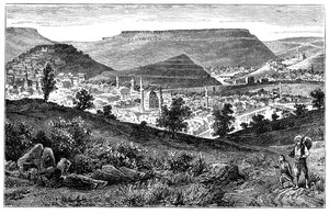 Tirnova, la antigua capital de Bulgaria, c. 1890
