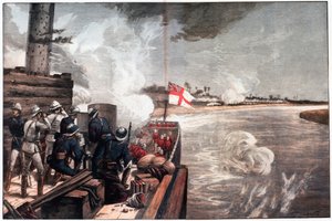 Al rescate, guerra en Sudán, 1885 de Unbekannt