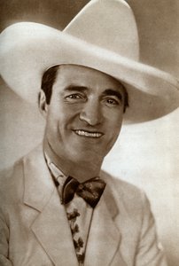 Tom Mix, actor de cine estadounidense, 1933