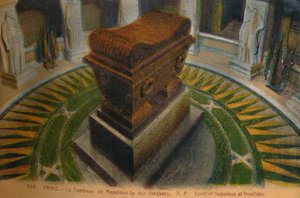 Tumba de Napoleón en Les Invalides, París, c1920 de Unbekannt