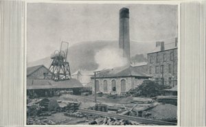 Parte superior de una mina de carbón, 1910 de Unbekannt