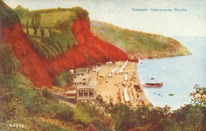 Torquay, Playa Oddicombe, finales del siglo XIX-principios del siglo XX de Unbekannt
