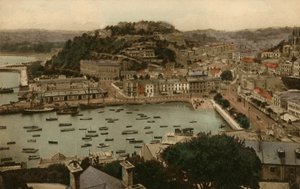 Torquay desde Vane Hill, 1930 de Unbekannt