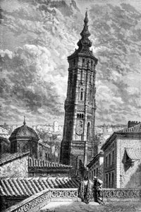 Torre Nueva, Zaragoza, España, 1929 de Unbekannt