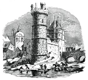 Torre de Nesle, París, siglo XVII, 1870