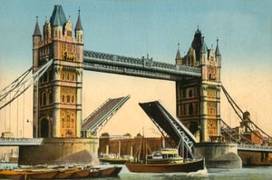 Puente de la Torre, Londres, c1910 de Unbekannt