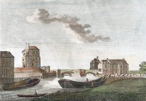 Torre del convento franciscano, Oxford, 1788 de Unbekannt