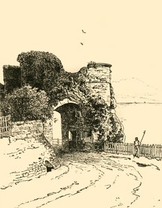 Puerta de la ciudad, Winchelsea, 1898 de Unbekannt