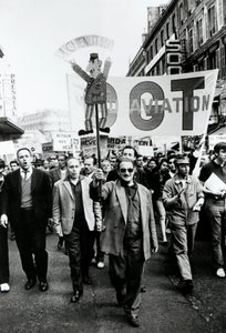 Marcha sindical, París de Unbekannt