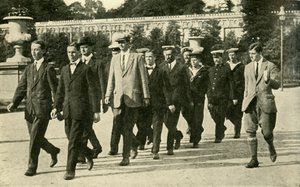 Entrenamiento de reclutas en la Reserva Voluntaria de la Marina Real, Primera Guerra Mundial, 1914, c. 1920 de Unbekannt