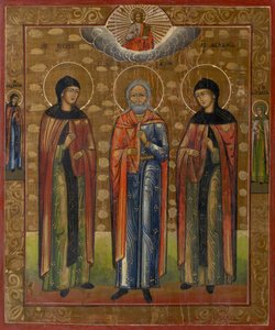 Tres santos de Unbekannt