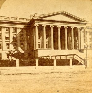 Departamento del Tesoro, Washington, D.C., c1880s de Unbekannt