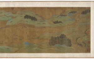 Tratado en el Puente Bian, dinastía Ming, siglos XVI-XVII de Unbekannt