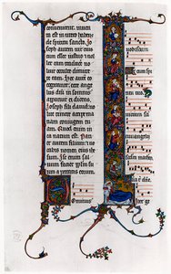 Árbol de Jesé en la letra inicial I, finales del siglo XIII