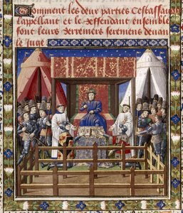Juicio por combate, siglo XV