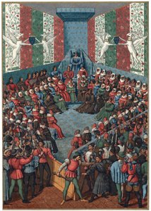 Juicio de Juan II, duque de Alençon de Unbekannt