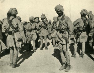 Tropas de la Brigada Sirhind, Flandes, Primera Guerra Mundial de Unbekannt