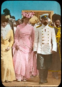 Zar Nicolás II de Rusia y Zarina Alexandra, c1894-c1917 de Unbekannt