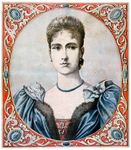 Zarina Alexandra, emperatriz consorte de Rusia, 1894 de Unbekannt