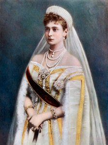 Zarina Alexandra, Emperatriz consorte de Rusia, finales del siglo XIX-principios del siglo XX de Unbekannt