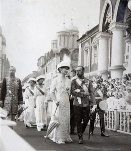 Familia del Zar en las celebraciones del 300 aniversario de la Casa de Romanov, Rusia de Unbekannt